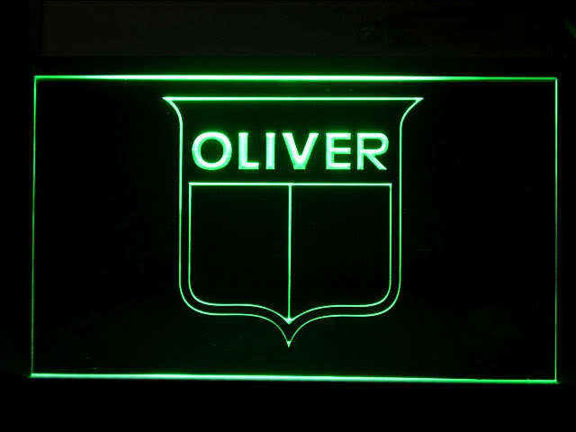 Oliver Tractor Service LED Sign